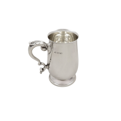 Antique Sterling Silver Pint Tankard / Mug 1963