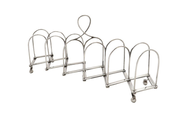 Vintage Expanding Sterling Silver Toast Rack 1995