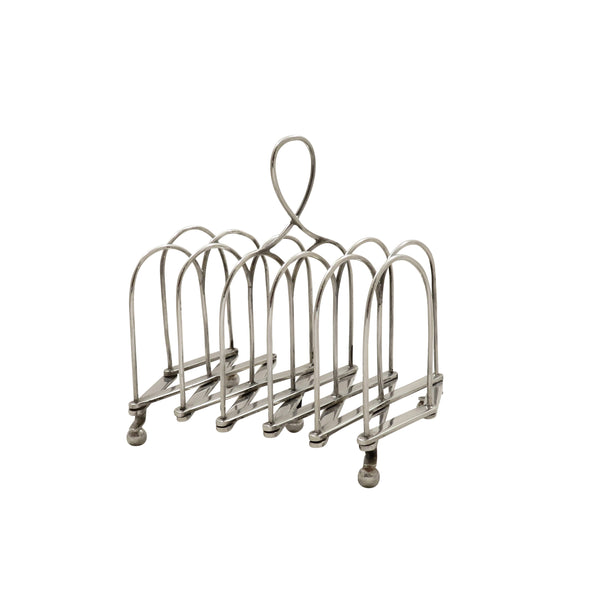 Vintage Expanding Sterling Silver Toast Rack 1995